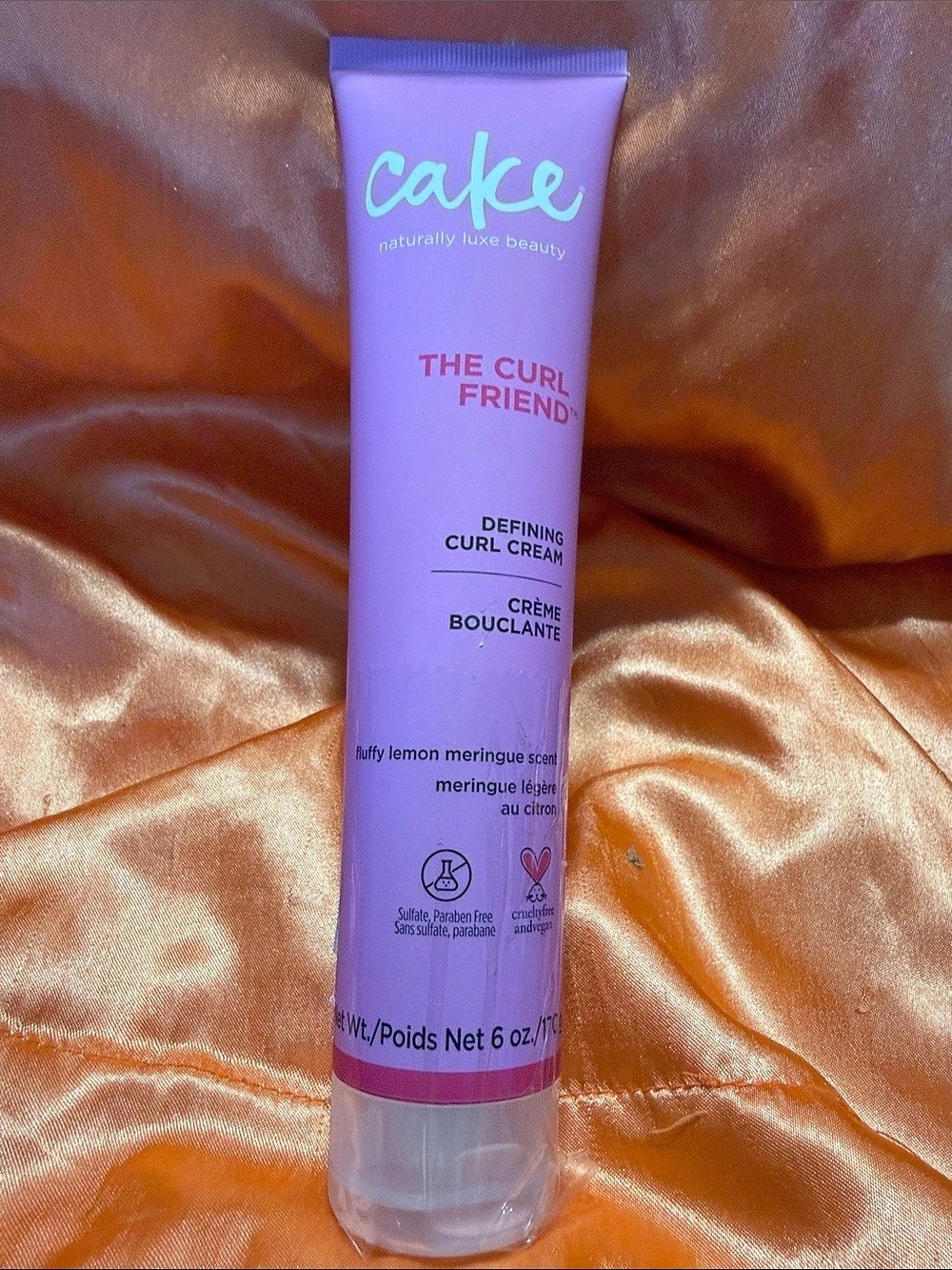Cake The Curl Friend Defining Curl Cream Defining Curl Cream in Purple NWT